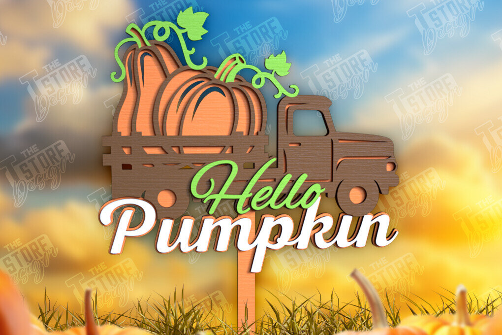 Σετ των 2 Intra απο ξύλο plywood  Χρώμα wenge 3mm-4mm πάχος - Fall Garden Stake | Διακόσμηση Κήπου Δίασταση 20x20 cm INTRAFABR-103952805