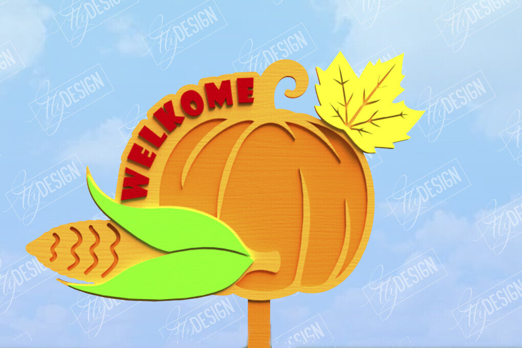 Σετ των 2 Intra απο ξύλο plywood  Χρώμα wenge 3mm-4mm πάχος - Fall Garden Stake | Πάσσαλος γκαζόν | Συγκομιδή Δίασταση 20x20 cm INTRAFABR-118689419