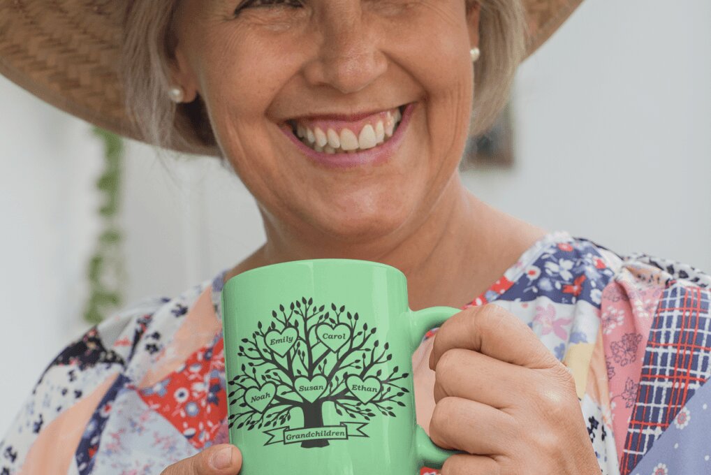 Σετ των 2 Intra απο ξύλο plywood  Χρώμα wenge 3mm-4mm πάχος - Οικογενειακό Δέντρο 5 Μελών Οικογενειακή Επανένωση Δίασταση 20x20 cm INTRAFABR-17815304