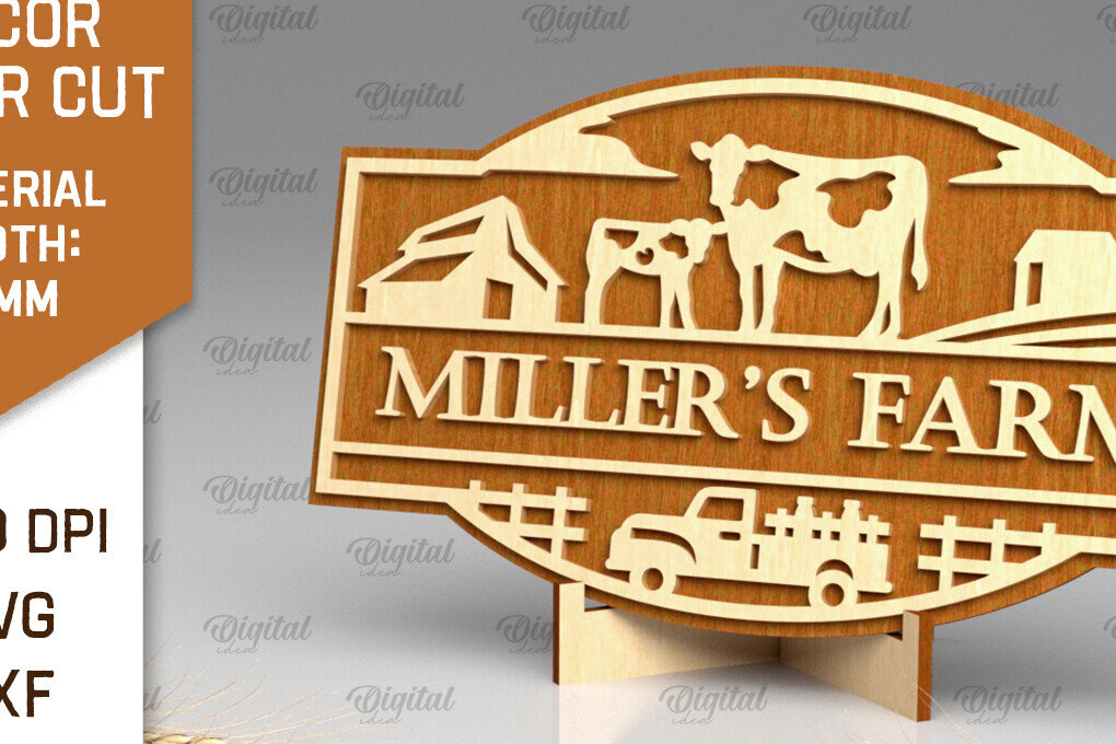 Intra απο ξύλο plywood  Χρώμα wenge 3mm-4mm πάχος - Διακόσμηση αγροικίας με λέιζερ Δίασταση 30x20 cm INTRAFABR-107731357