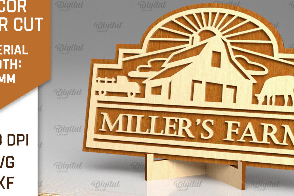 Intra απο ξύλο plywood  Χρώμα wenge 3mm-4mm πάχος - Διακόσμηση αγροικίας με λέιζερ Δίασταση 30x20 cm INTRAFABR-121569876