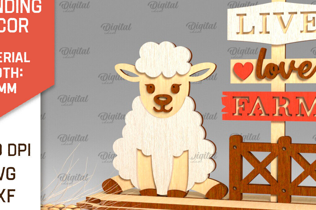 Intra απο ξύλο plywood  Χρώμα wenge 3mm-4mm πάχος - Κόψιμο με λέιζερ όρθια διακόσμηση αγροικίας Δίασταση 30x20 cm INTRAFABR-75479595