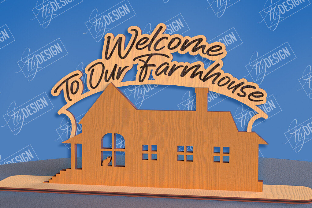 Intra απο ξύλο plywood  Χρώμα wenge 3mm-4mm πάχος - με λέιζερ μόνιμης αγροικίας Δίασταση 30x20 cm INTRAFABR-105478648