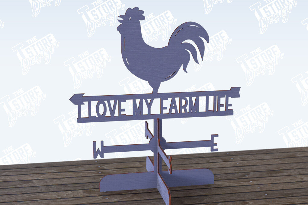 Intra απο ξύλο plywood  Χρώμα wenge 3mm-4mm πάχος - Επιτραπέζια πινακίδα αγροικίας | Καιρός ανεμοδείκτης |CNC Δίασταση 30x20 cm INTRAFABR-105478633