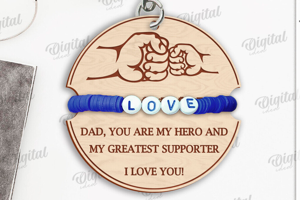 Σετ των 2 Intra απο ξύλο plywood  Χρώμα wenge 3mm-4mm πάχος - Πατέρας θήκη βραχιολιού Δίασταση 4x4 cm INTRAFABR-101183354