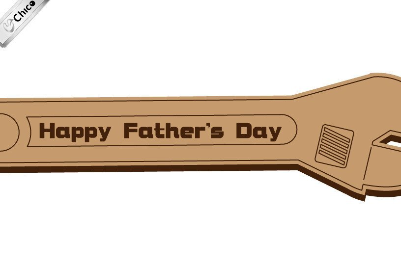 Σετ των 2 Intra απο ξύλο plywood  Χρώμα wenge 3mm-4mm πάχος - Father Day Μπρελόκ - Μπρελόκ Δίασταση 4x4 cm INTRAFABR-122151581