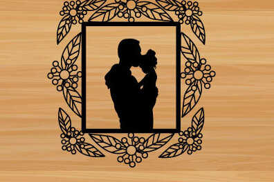 Intra απο ξύλο plywood  Χρώμα wenge 3mm-4mm πάχος - διακόσμηση τοίχου με λέιζερ για την ημέρα του πατέρα Δίασταση 40x50 cm INTRAFABR-118680188