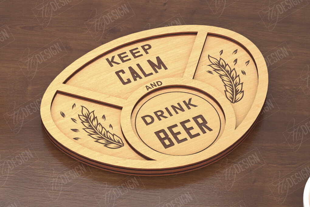 Intra απο ξύλο plywood  Χρώμα wenge 3mm-4mm πάχος - Πίνακας σνακ μπύρας για την ημέρα του πατέρα|Δίσκος σνακ Δίασταση 40x50 cm INTRAFABR-90587438