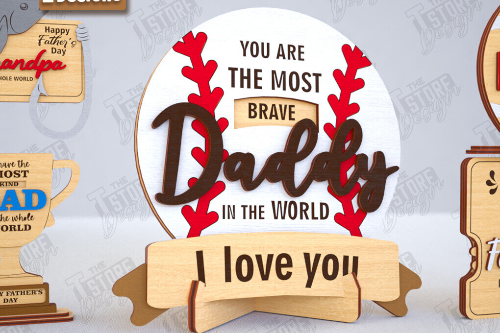 Σετ των 2 Intra απο ξύλο plywood  Χρώμα wenge 3mm-4mm πάχος - Πακέτο καρτών για τη γιορτή του πατέρα | Ιδέα δώρου Δίασταση 10x15 cm INTRAFABR-24445549