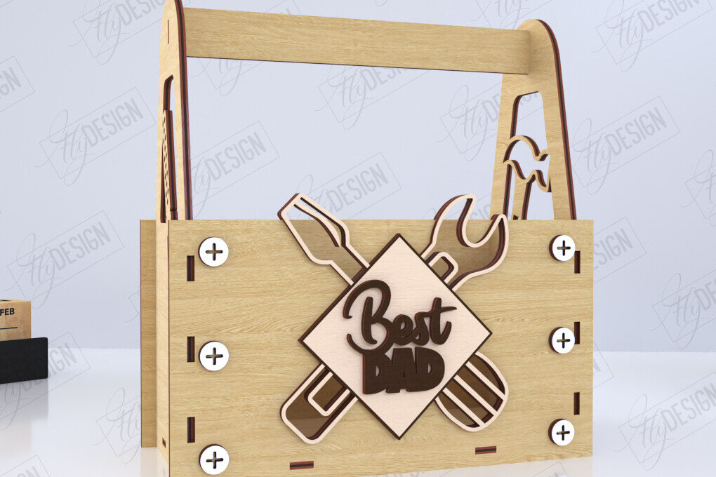 Σετ των 2 Intra απο ξύλο plywood  Χρώμα wenge 3mm-4mm πάχος - Κουτί δώρου για τη γιορτή του πατέρα | Ξύλινο κουτί δώρου Δίασταση 15x15 cm INTRAFABR-122673020