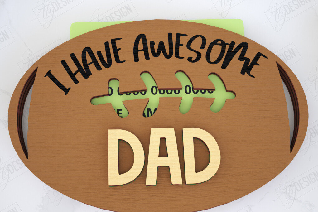 Σετ των 2 Intra απο ξύλο plywood  Χρώμα wenge 3mm-4mm πάχος - Δωροθήκη για την Ημέρα του Πατέρα | Gift Idea Δίασταση 10x15 cm INTRAFABR-123564942