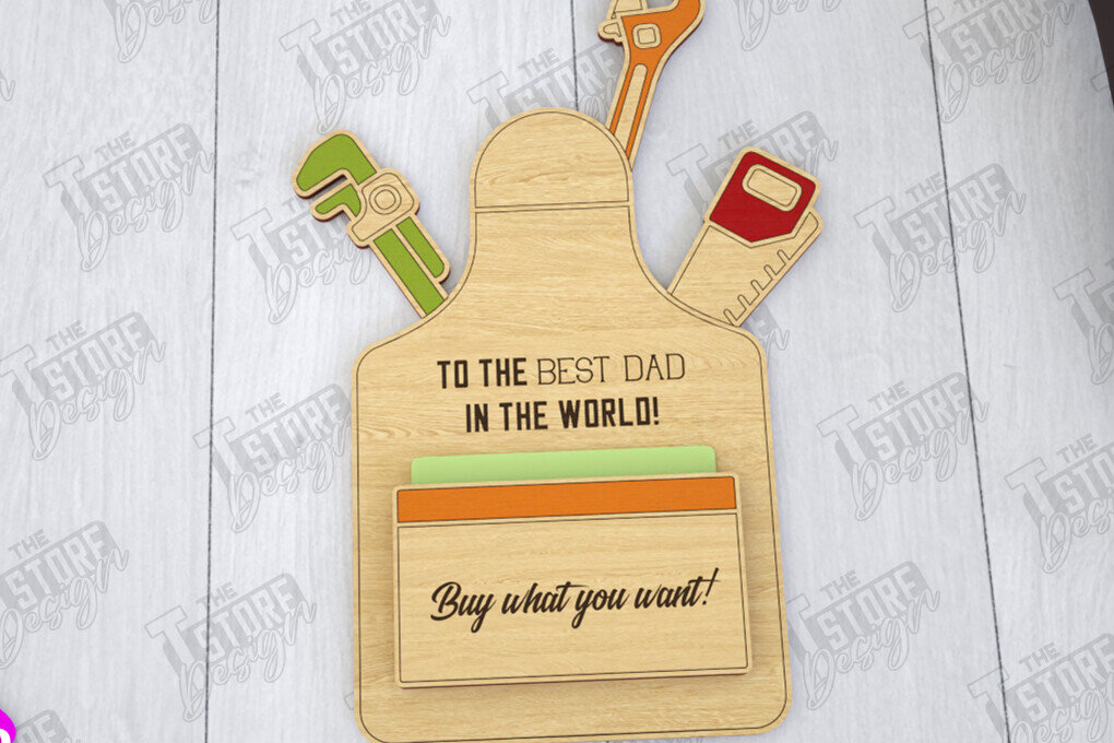 Σετ των 2 Intra απο ξύλο plywood  Χρώμα wenge 3mm-4mm πάχος - Δωροθήκη για την Ημέρα του Πατέρα | Gift Idea Δίασταση 10x15 cm INTRAFABR-123009461