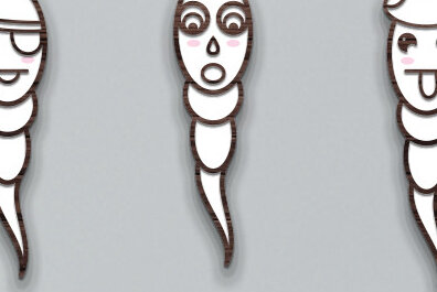 Σετ των 2 Intra απο ξύλο plywood  Χρώμα wenge 3mm-4mm πάχος - Δίασταση 20x20 cm INTRAFABR-80635236