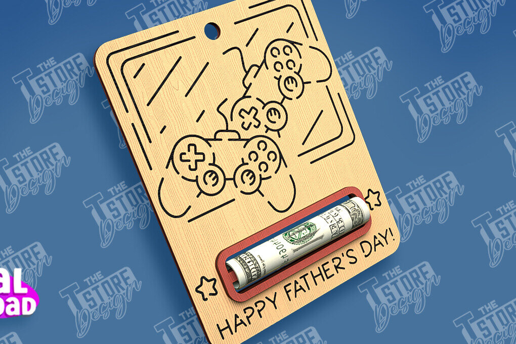 Σετ των 2 Intra απο ξύλο plywood Χρώμα wenge 3mm-4mm πάχος - Χρηματική κάρτα για τη γιορτή του πατέρα | Ευχετήριες κάρτες Δίασταση 10x15 cm INTRAFABR-72568150