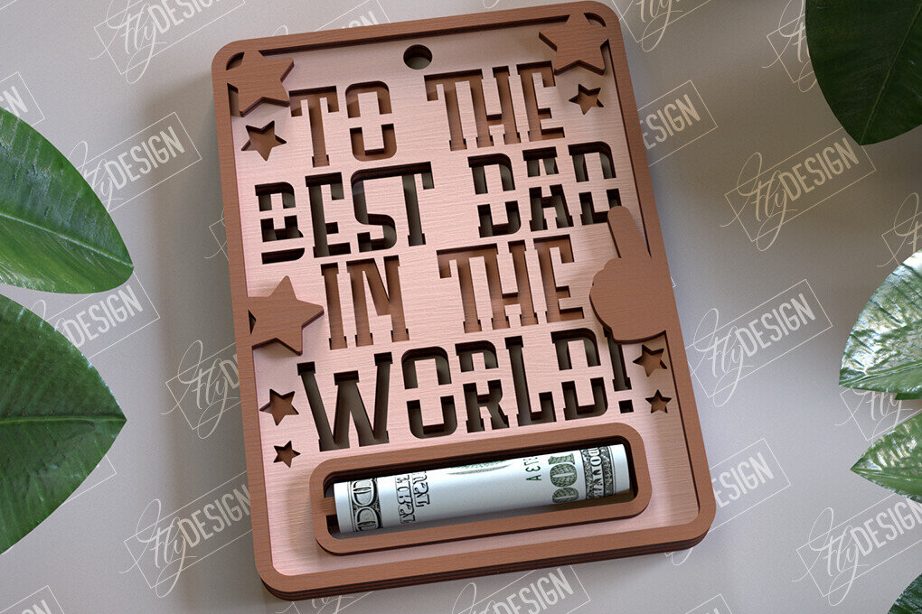 Σετ των 2 Intra απο ξύλο plywood Χρώμα wenge 3mm-4mm πάχος - Χρηματική κάρτα για τη γιορτή του πατέρα | Ευχετήριες κάρτες Δίασταση 10x15 cm INTRAFABR-26340998