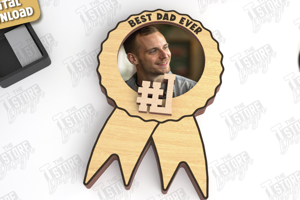 Σετ των 2 Intra απο ξύλο plywood Χρώμα wenge 3mm-4mm πάχος - Μαγνήτης Φωτογραφίας για την Ημέρα του Πατέρα | Ιδέα δώρου Δίασταση 20x20 cm INTRAFABR-103285216