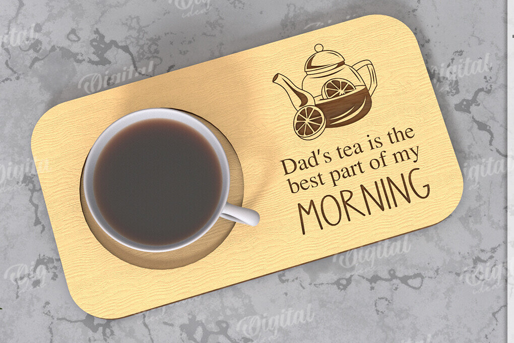 Intra απο ξύλο plywood  Χρώμα wenge 3mm-4mm πάχος - Δίσκος σερβιρίσματος για την Ημέρα του Πατέρα Δίασταση 30x20 cm INTRAFABR-25349726