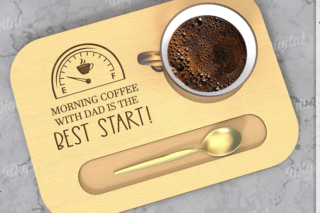 Intra απο ξύλο plywood  Χρώμα wenge 3mm-4mm πάχος - Δίσκος σερβιρίσματος για την Ημέρα του Πατέρα Δίασταση 30x20 cm INTRAFABR-25401424