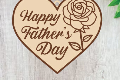 Intra απο ξύλο plywood  Χρώμα wenge 3mm-4mm πάχος - Πινακίδα για τη γιορτή του πατέρα , Dad Metal, Laser Δίασταση 40x50 cm INTRAFABR-124679972