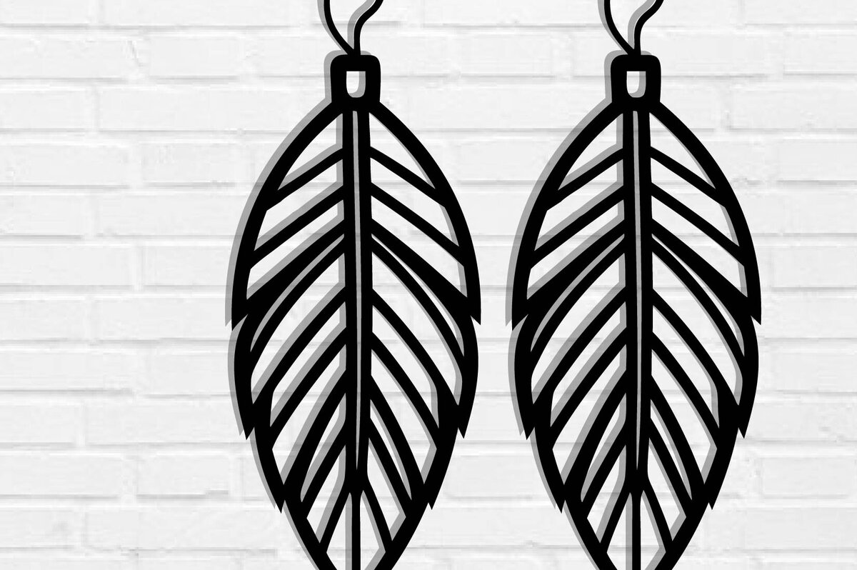 Σετ των 3 Intra απο ξύλο plywood  Χρώμα wenge 3mm-4mm πάχος - Φτερό Σκουλαρίκι , Φτερό Δίασταση 3x3 cm INTRAFABR-76680312