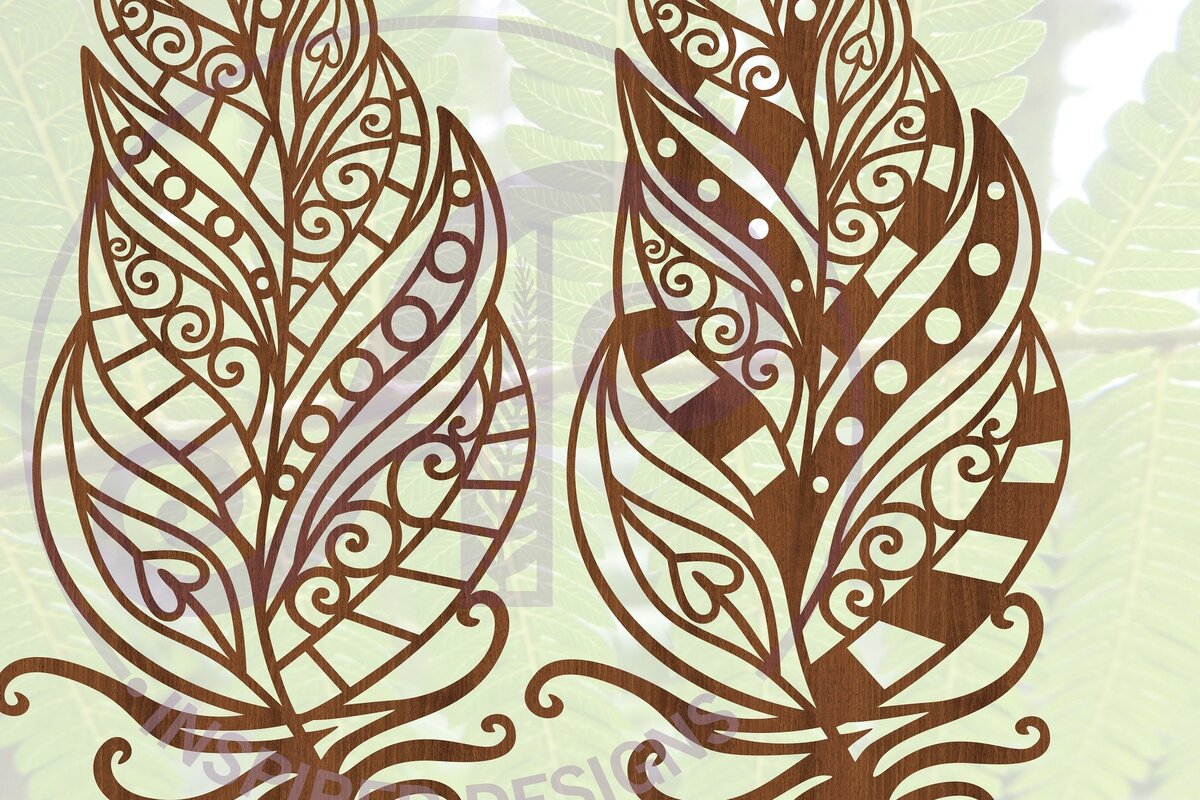 Intra απο ξύλο plywood  Χρώμα wenge 3mm-4mm πάχος - κοπής Art Design με φτερά τοίχου Δίασταση 40x50 cm INTRAFABR-76263780