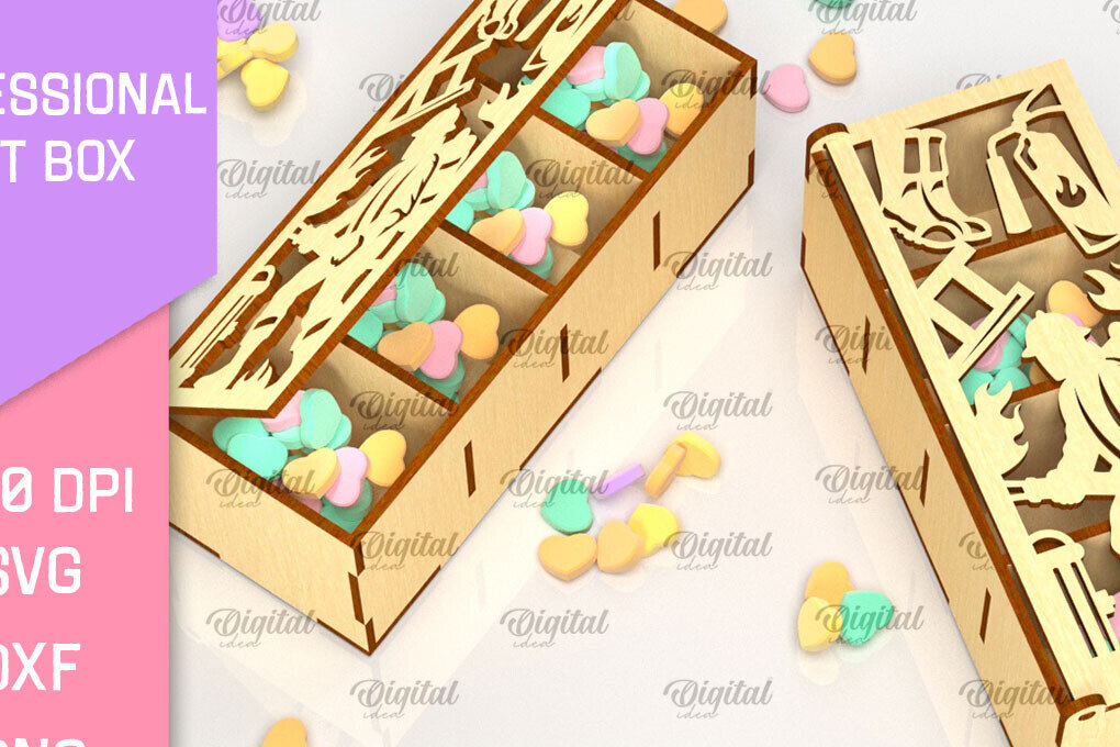 Σετ των 2 Intra απο ξύλο plywood  Χρώμα wenge 3mm-4mm πάχος - Πυροσβεστικό κουτί δώρου Δίασταση 15x15 cm INTRAFABR-102677147