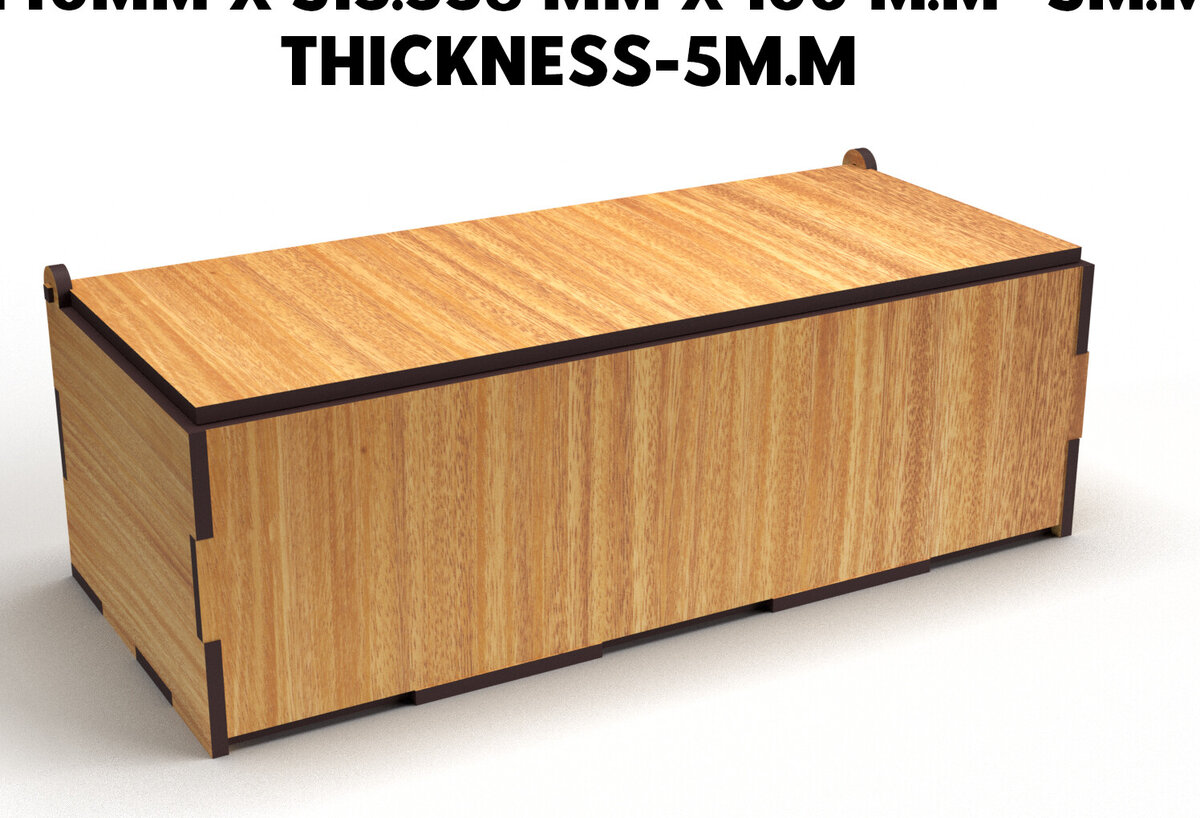 Intra απο ξύλο plywood  Χρώμα wenge 3mm-4mm πάχος - Flip Box, Καπάκια 01 Δίασταση 30x20 cm INTRAFABR-102186185