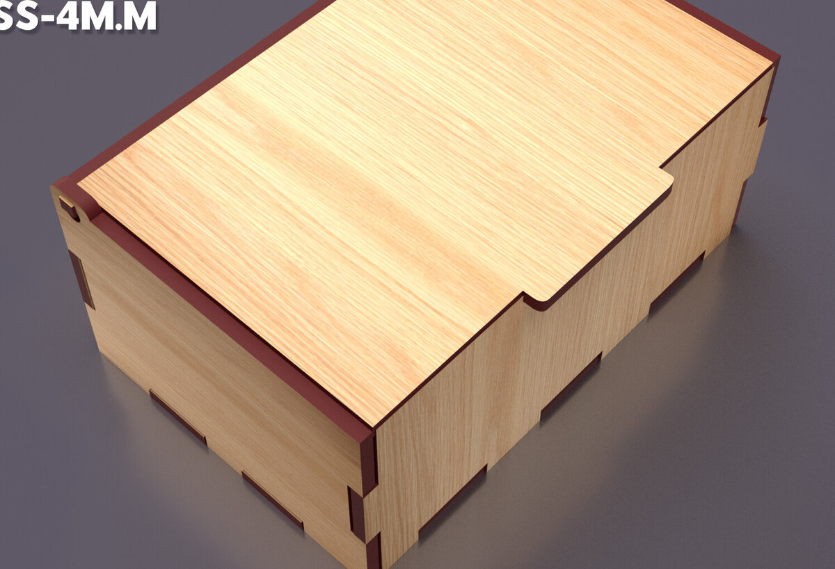 Intra απο ξύλο plywood  Χρώμα wenge 3mm-4mm πάχος - Flip Box, Καπάκια 16 Δίασταση 30x20 cm INTRAFABR-112776180