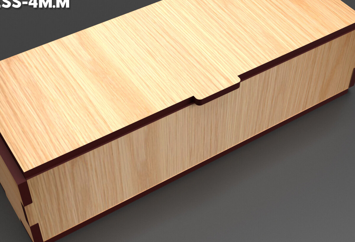 Intra απο ξύλο plywood  Χρώμα wenge 3mm-4mm πάχος - Flip Box, Καπάκια 20 Δίασταση 30x20 cm INTRAFABR-96140168