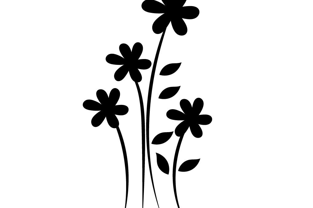 Σετ των 2 Intra απο ξύλο plywood  Χρώμα wenge 3mm-4mm πάχος - Floral φόντο Ανοιξιάτικο σχέδιο Δίασταση 20x20 cm INTRAFABR-68697576