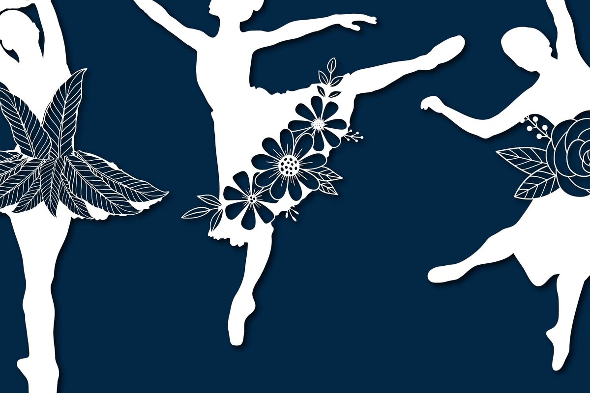 Σετ των 2 Intra απο ξύλο plywood  Χρώμα wenge 3mm-4mm πάχος - Πακέτο Floral Ballerina Δίασταση 10x15 cm INTRAFABR-114760335