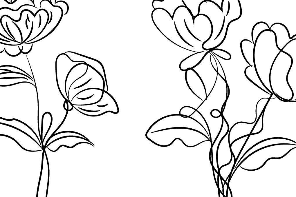 Σετ των 2 Intra απο ξύλο plywood  Χρώμα wenge 3mm-4mm πάχος - Σχέδιο στολίδι για μπουκέτο λουλουδιών Δίασταση 6x6 cm INTRAFABR-107740204