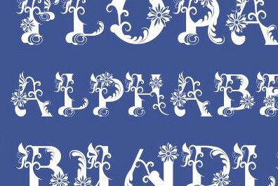 Intra απο ξύλο plywood  Χρώμα wenge 3mm-4mm πάχος - Πακέτο floral Butterfly Alphabet a έως Z Δίασταση 30x20 cm INTRAFABR-102420279