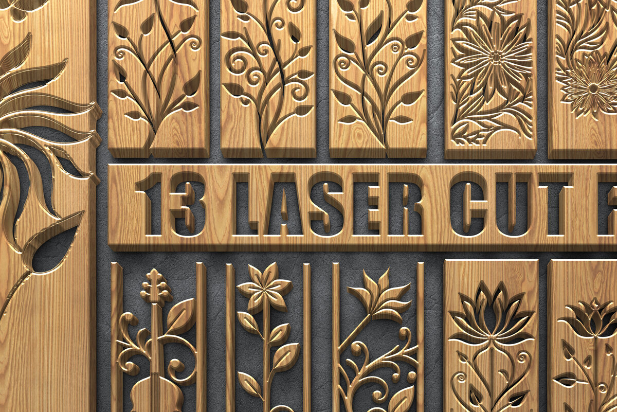 Intra απο ξύλο plywood  Χρώμα wenge 3mm-4mm πάχος - Πακέτο Laser Floral &amp; Butterfly Δίασταση 3600x5400 cm INTRAFABR-119258216