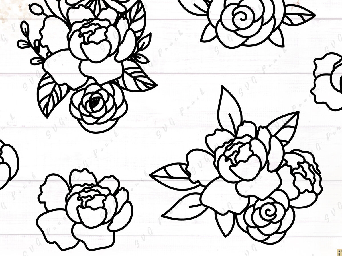 Σετ των 2 Intra απο ξύλο plywood  Χρώμα wenge 3mm-4mm πάχος - Floral Σύνθεση Δίασταση 20x20 cm INTRAFABR-114285550