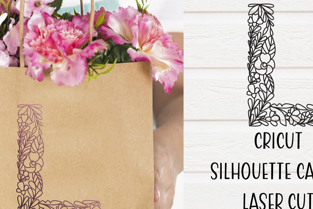 Σετ των 2 Intra απο ξύλο plywood  Χρώμα wenge 3mm-4mm πάχος - Μονόγραμμα λουλουδιών L Δίασταση 20x20 cm INTRAFABR-66186732