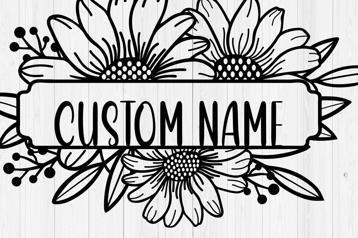 Intra απο ξύλο plywood  Χρώμα wenge 3mm-4mm πάχος - Πινακίδα ονόματος Floral - Προσαρμοσμένη Δίασταση 30x20 cm INTRAFABR-120389897