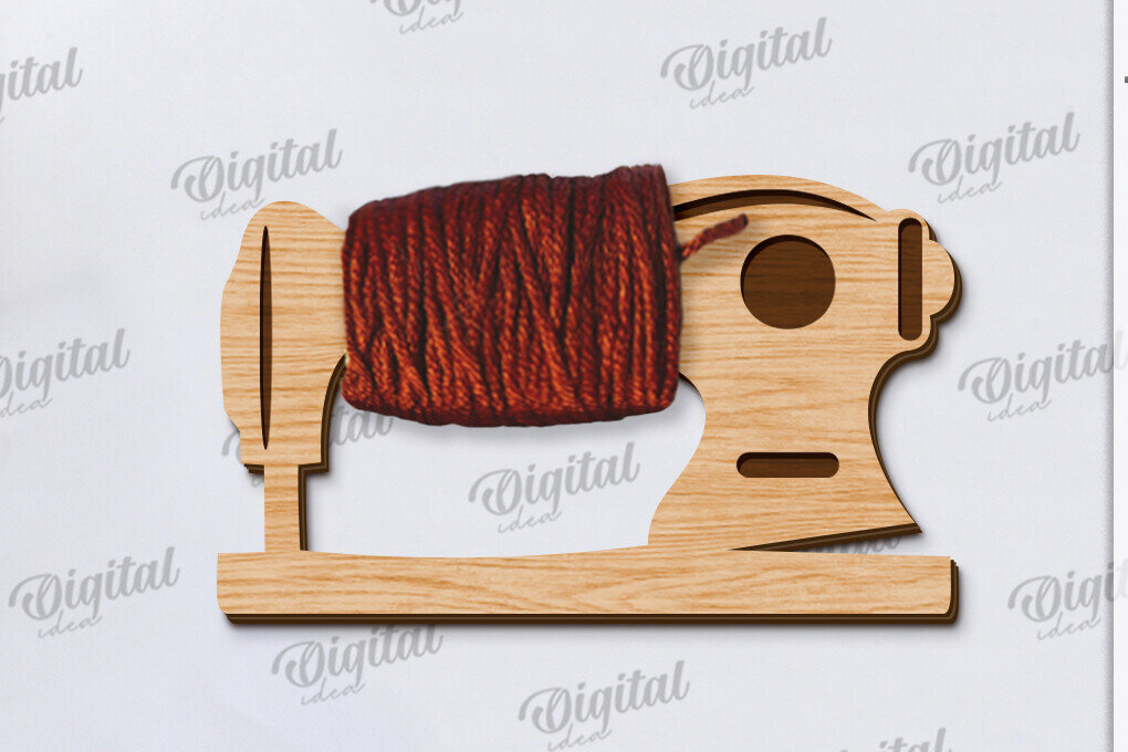 Intra απο ξύλο plywood  Χρώμα wenge 3mm-4mm πάχος - Floss Bobbin Δίασταση 30x20 cm INTRAFABR-97019039