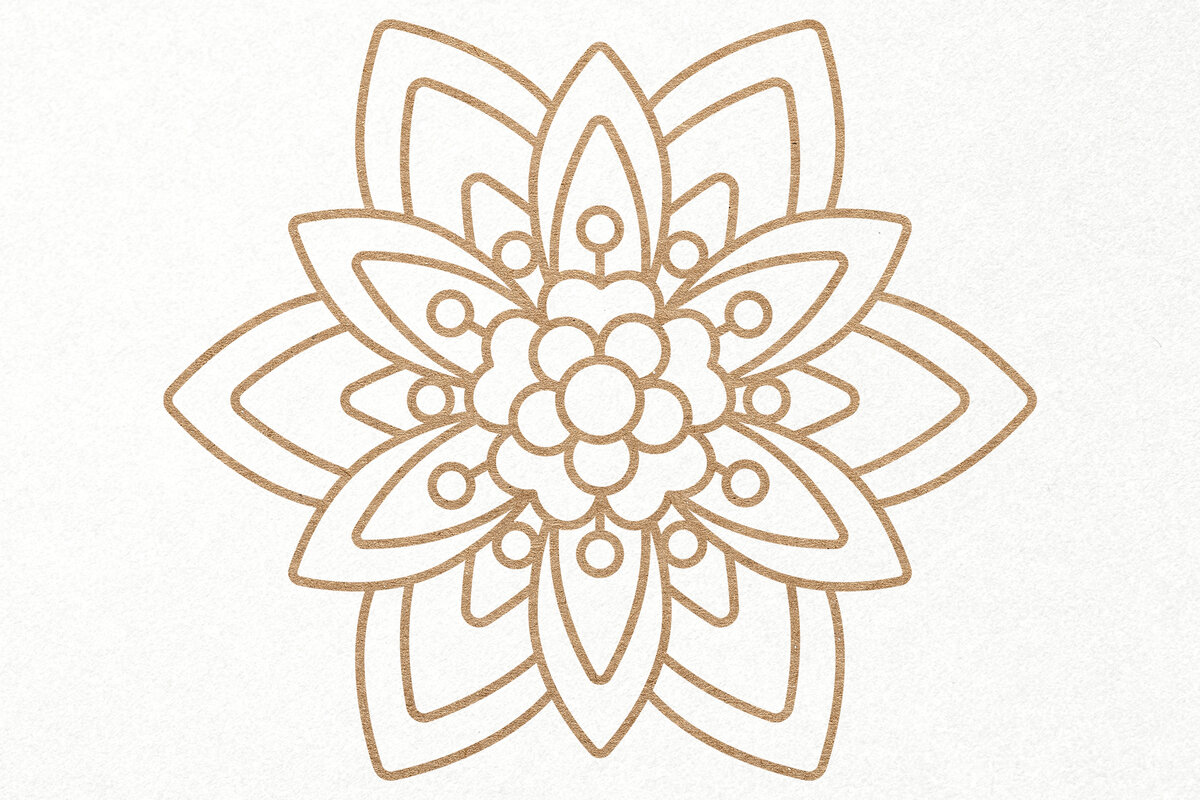 Intra απο ξύλο plywood  Χρώμα wenge 3mm-4mm πάχος - Σχέδιο λουλουδιών για Δίασταση 30x20 cm INTRAFABR-34804639