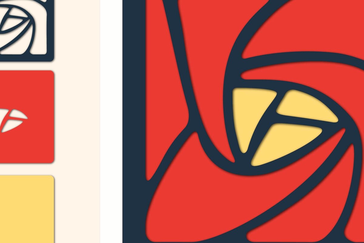 Σετ των 2 Intra απο ξύλο plywood  Χρώμα wenge 3mm-4mm πάχος - Λουλούδι Δίασταση 20x20 cm INTRAFABR-121326893