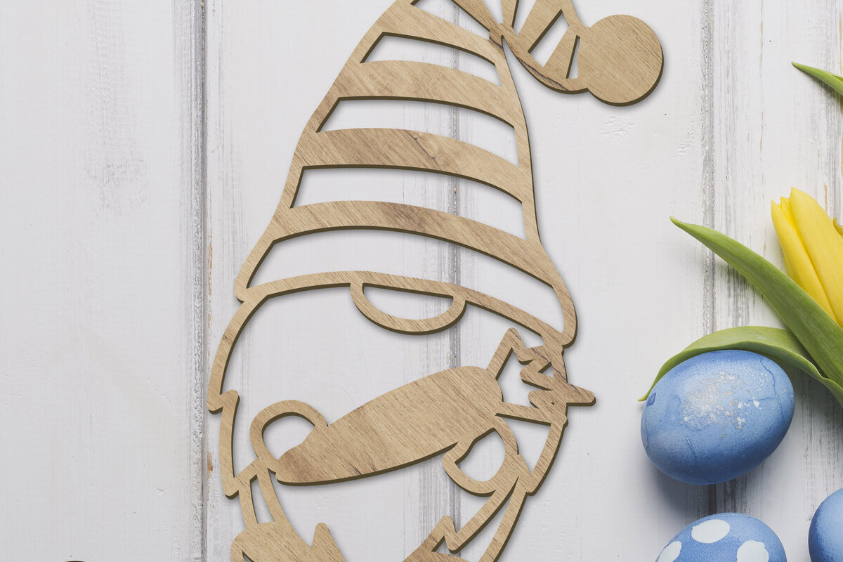 Intra απο ξύλο plywood  Χρώμα wenge 3mm-4mm πάχος - Πρότυπο Gnome Onelayered για Δίασταση 34x7 cm INTRAFABR-119187001