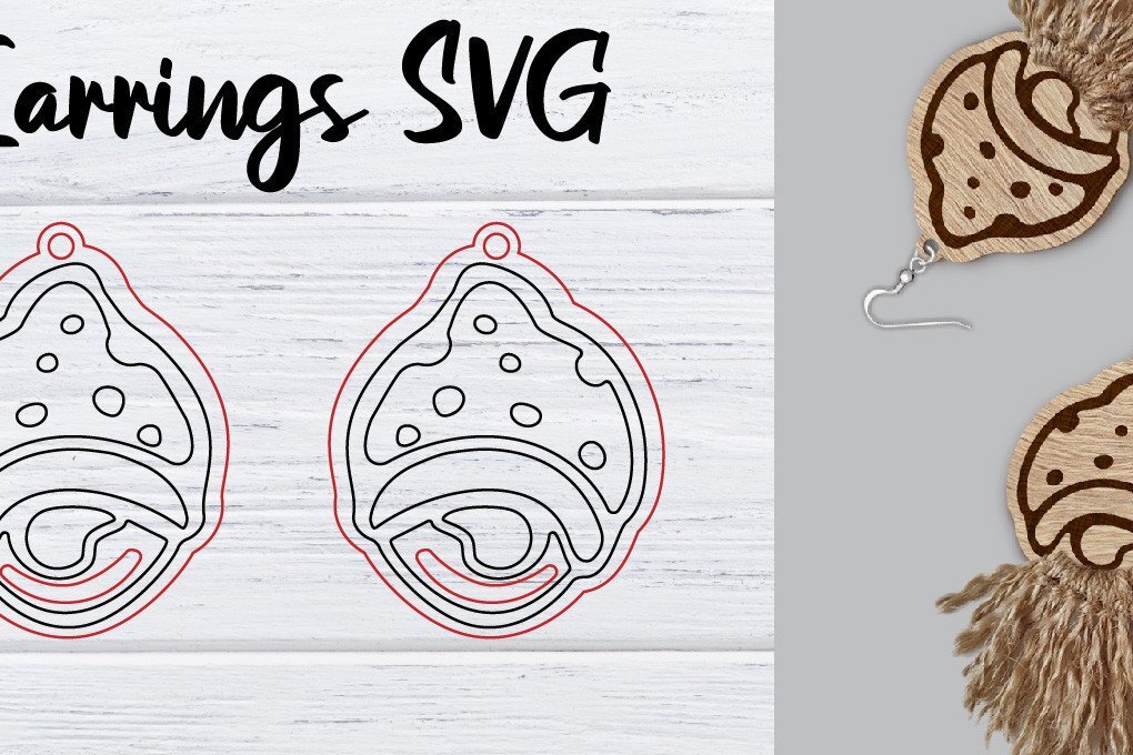 Σετ των 3 Intra απο ξύλο plywood  Χρώμα wenge 3mm-4mm πάχος - Σκουλαρίκια Gnomes Macrame | Μακραμέ Δίασταση 3x3 cm INTRAFABR-118024596