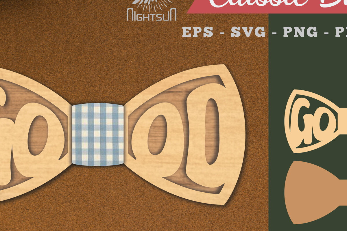 Σετ των 2 Intra απο ξύλο plywood  Χρώμα wenge 3mm-4mm πάχος - Καλό παπιγιόν κοπής με λέιζερ Δίασταση 20x20 cm INTRAFABR-93643495