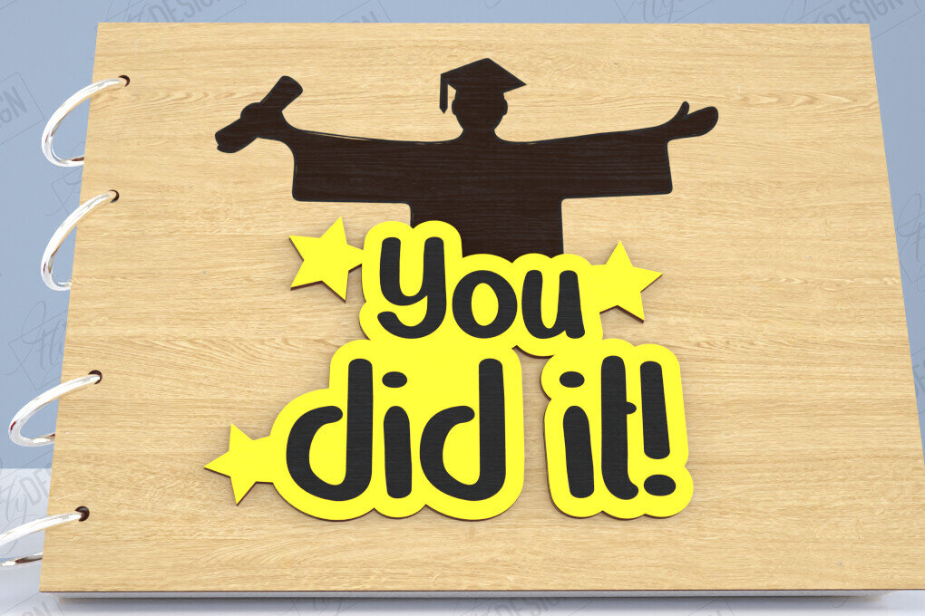 Σετ των 2 Intra απο ξύλο plywood  Χρώμα wenge 3mm-4mm πάχος - Εξώφυλλο άλμπουμ αποφοίτησης | Βιβλίο επισκεπτών Grad Δίασταση 20x20 cm INTRAFABR-95670343