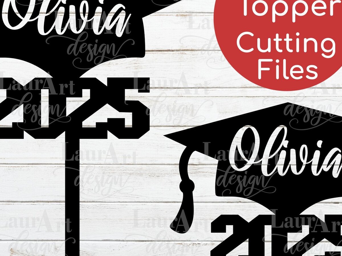 Intra απο ξύλο plywood  Χρώμα wenge 3mm-4mm πάχος - Graduation Cake Topper 2025 Graduate Hat Δίασταση 30x20 cm INTRAFABR-118502008