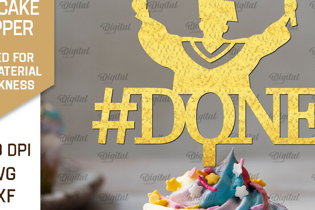 Intra απο ξύλο plywood  Χρώμα wenge 3mm-4mm πάχος - Κοπή Laser Topper Topper Graduation Cake Δίασταση 30x20 cm INTRAFABR-118502293