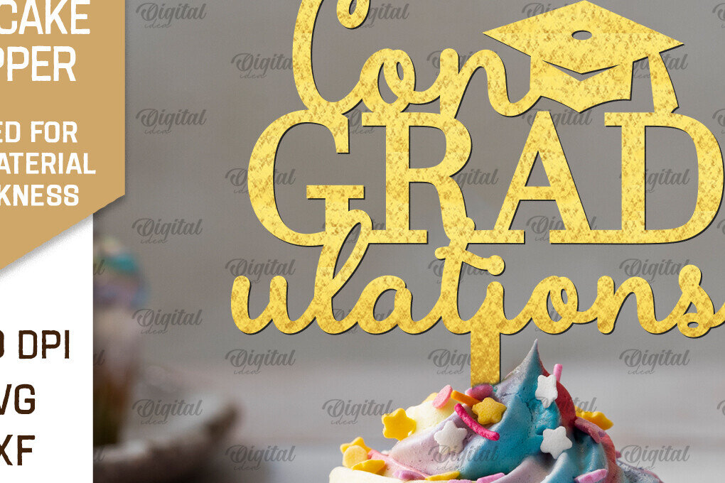 Intra απο ξύλο plywood  Χρώμα wenge 3mm-4mm πάχος - Κοπή Laser Topper Topper Graduation Cake Δίασταση 30x20 cm INTRAFABR-93159259