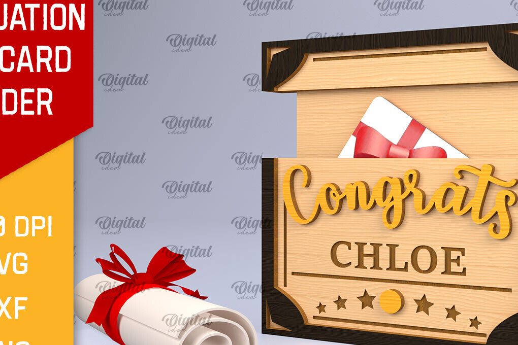 Intra απο ξύλο plywood  Χρώμα wenge 3mm-4mm πάχος - Δωροθήκη αποφοίτησης με λέιζερ Δίασταση 30x20 cm INTRAFABR-120024275