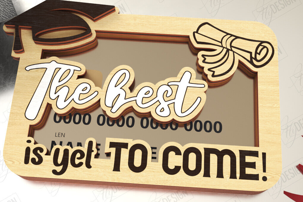 Σετ των 2 Intra απο ξύλο plywood  Χρώμα wenge 3mm-4mm πάχος - Κάτοχος Χρηματικής Κάρτας Δώρου Αποφοίτησης | Grad Δίασταση 10x15 cm INTRAFABR-92467387