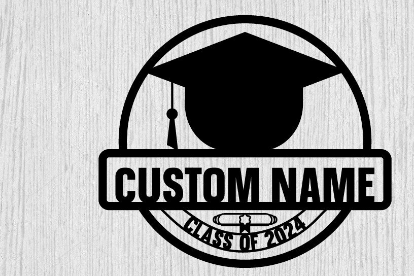 Intra απο ξύλο plywood  Χρώμα wenge 3mm-4mm πάχος - Πινακίδα Αποφοίτησης - Μονόγραμμα-λέιζερ Δίασταση 40x50 cm INTRAFABR-116153429